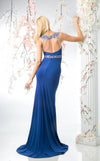 Cinderella Divine Sky Blue Embellished Evening Gown