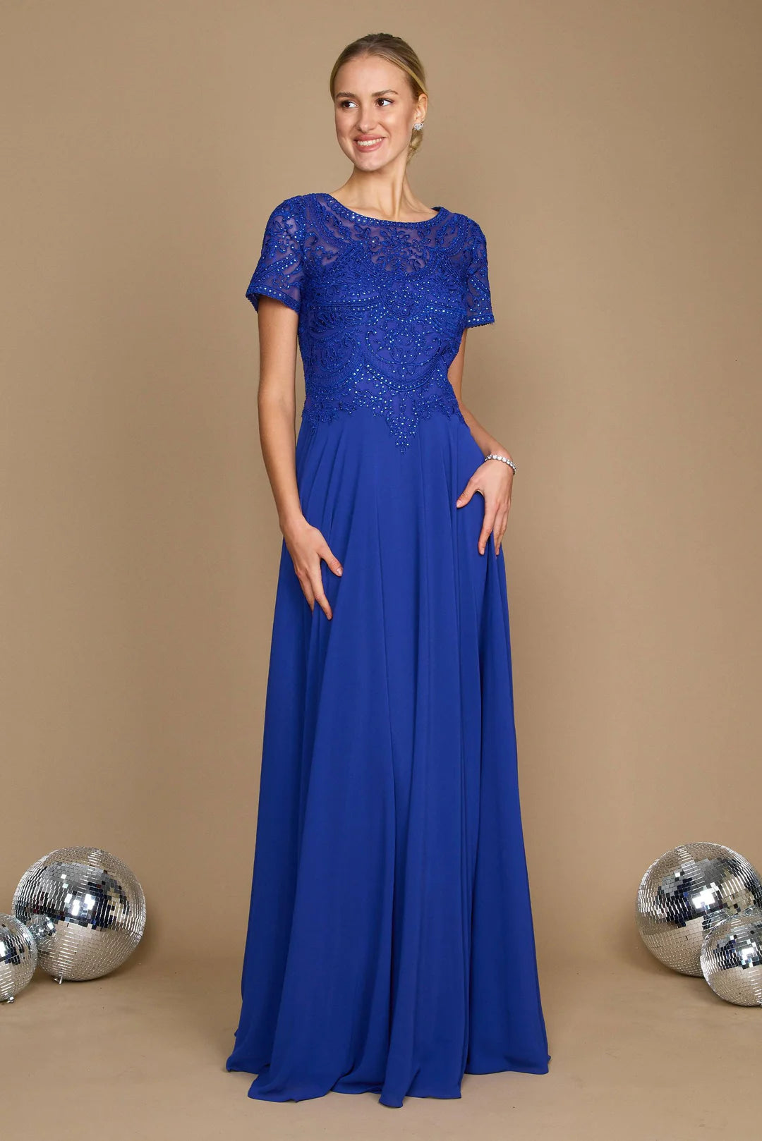 Dylan & Davids Los Angeles Royal Blue Evening Gown