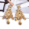 Crystal Pink Drop Earrings
