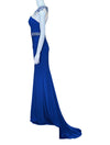 Cinderella Divine Sky Blue Embellished Evening Gown