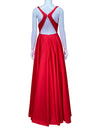 PG Satin Red Evening Gown