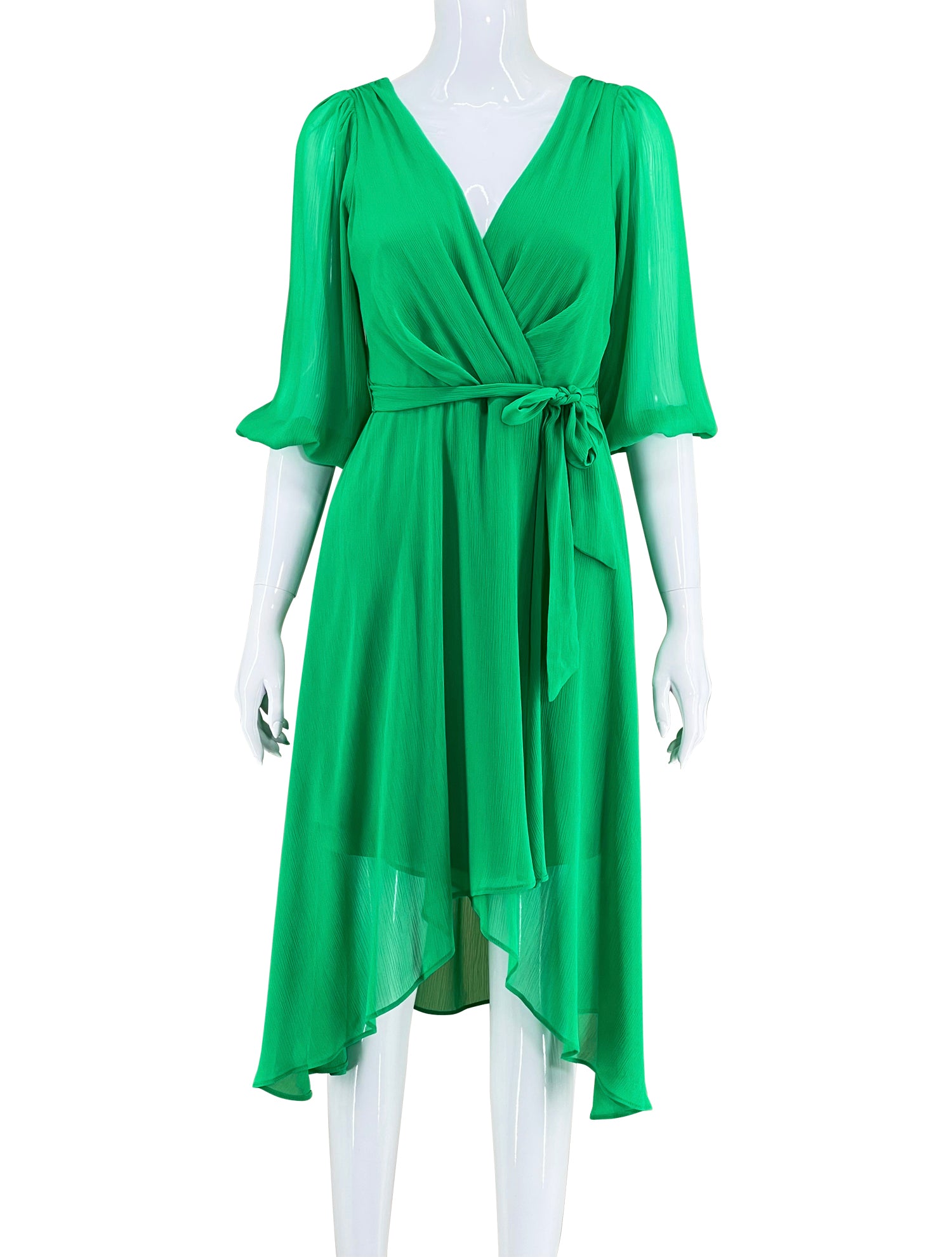 DKNY Emerald Wrap Dress