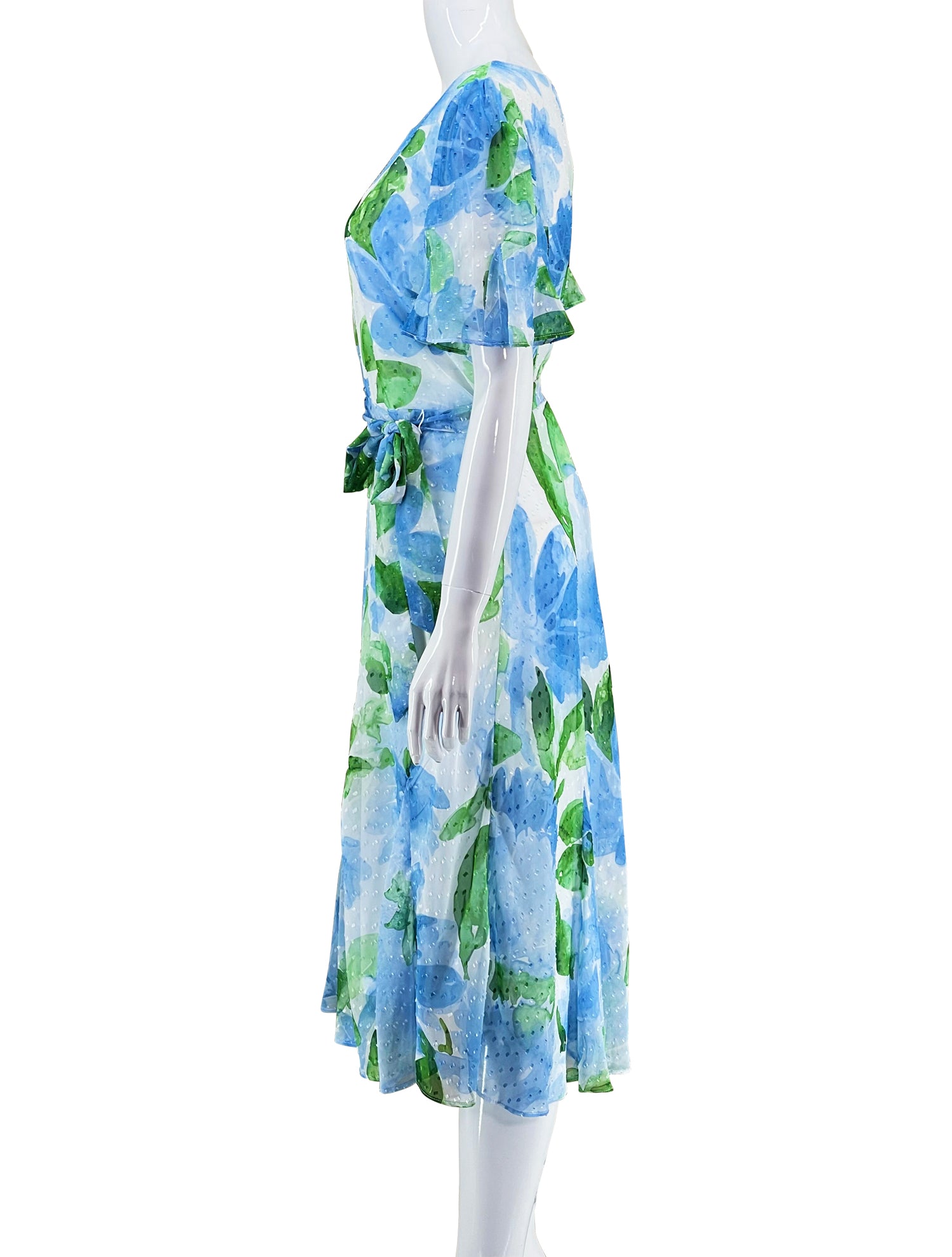 DKNY Floral Printed Swing Dress