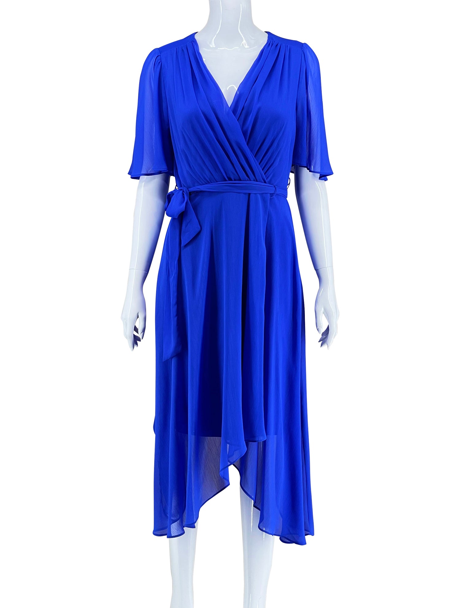 DNKY Pastel Blue Wrap Dress