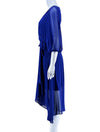 DKNY Deep Blue Wrap Dress