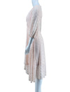 DKNY Blush Printed Wrap Dress
