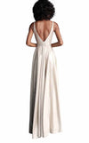Jovani  Gold Metallic Princess Evening Gown