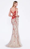 Cinderella Divine Embellished Rose Evening Gown