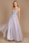 Dylan &amp; Davids Embellished Tulle Evening Gown