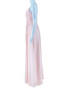 Weddington Way Pink Chiffon Evening Gown