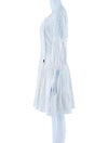 Vince Camuto White Flare Cotton Dress