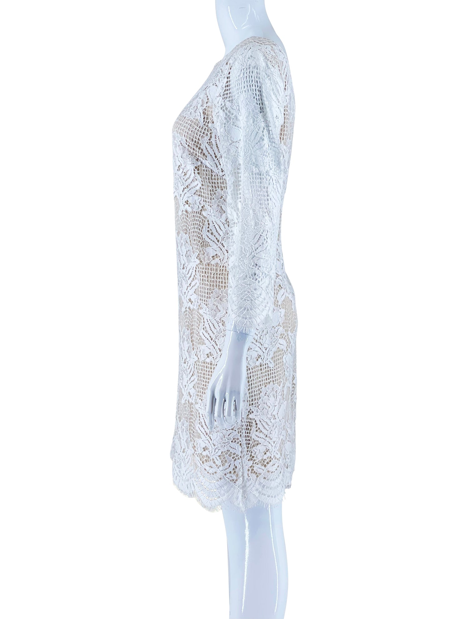 Vince Camuto White Lace Dress