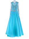 Cinderella Divine Turquoise Tulle Princess Evening Gown