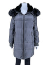 Michael Kors Gunmetal Down Coat