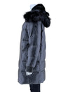 Michael Kors Gunmetal Down Coat
