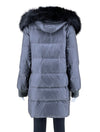Michael Kors Gunmetal Down Coat