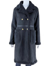 Adrienne Vittadini Shearling Coat