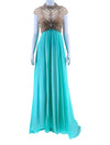Terani Couture Aqua Evening Gown
