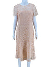 Ralph Lauren Midi Flare Lace Dress