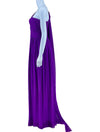 Marchesa Notte Silk Cape Evening Gown