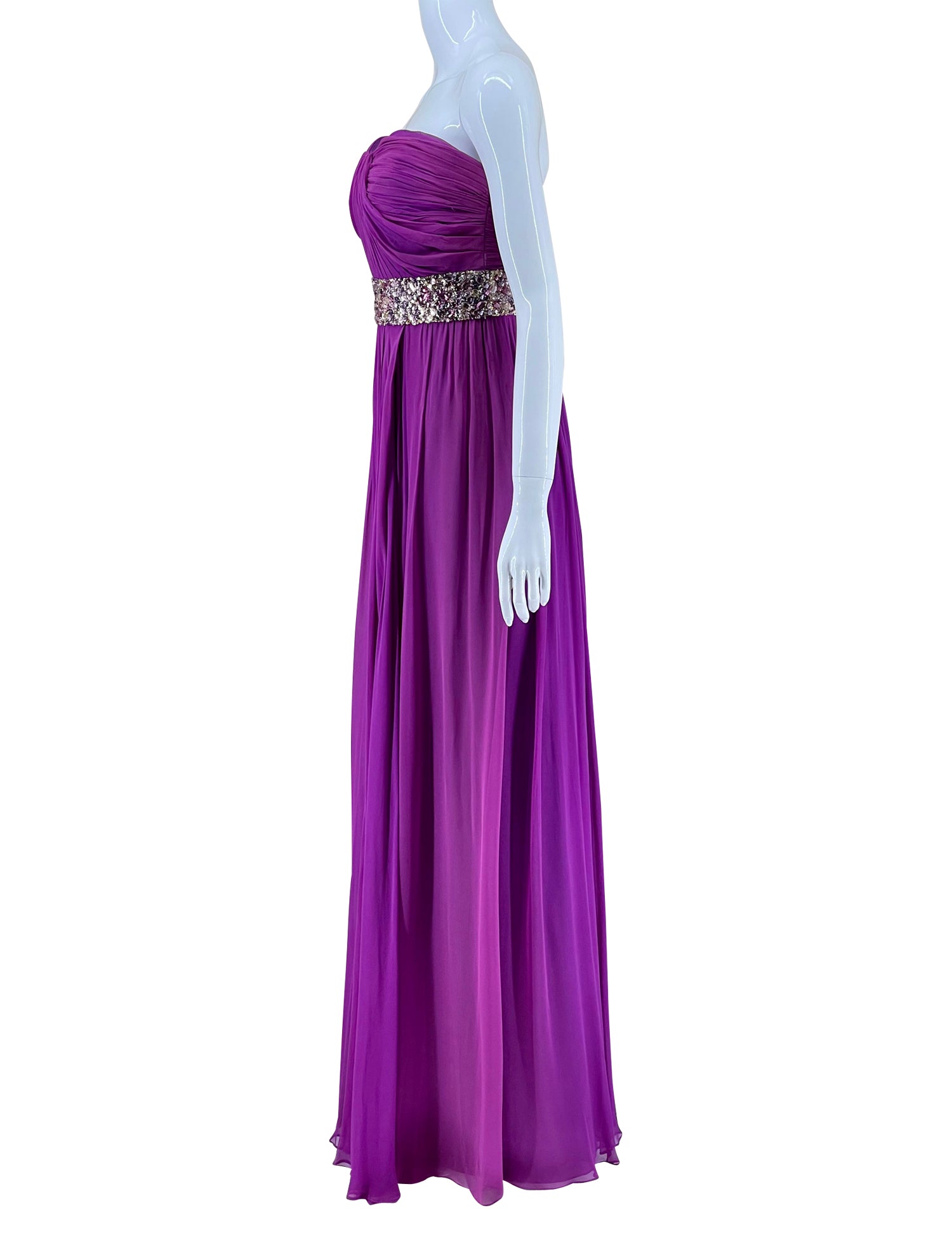 Marchesa Notte Embellished Evening Gown