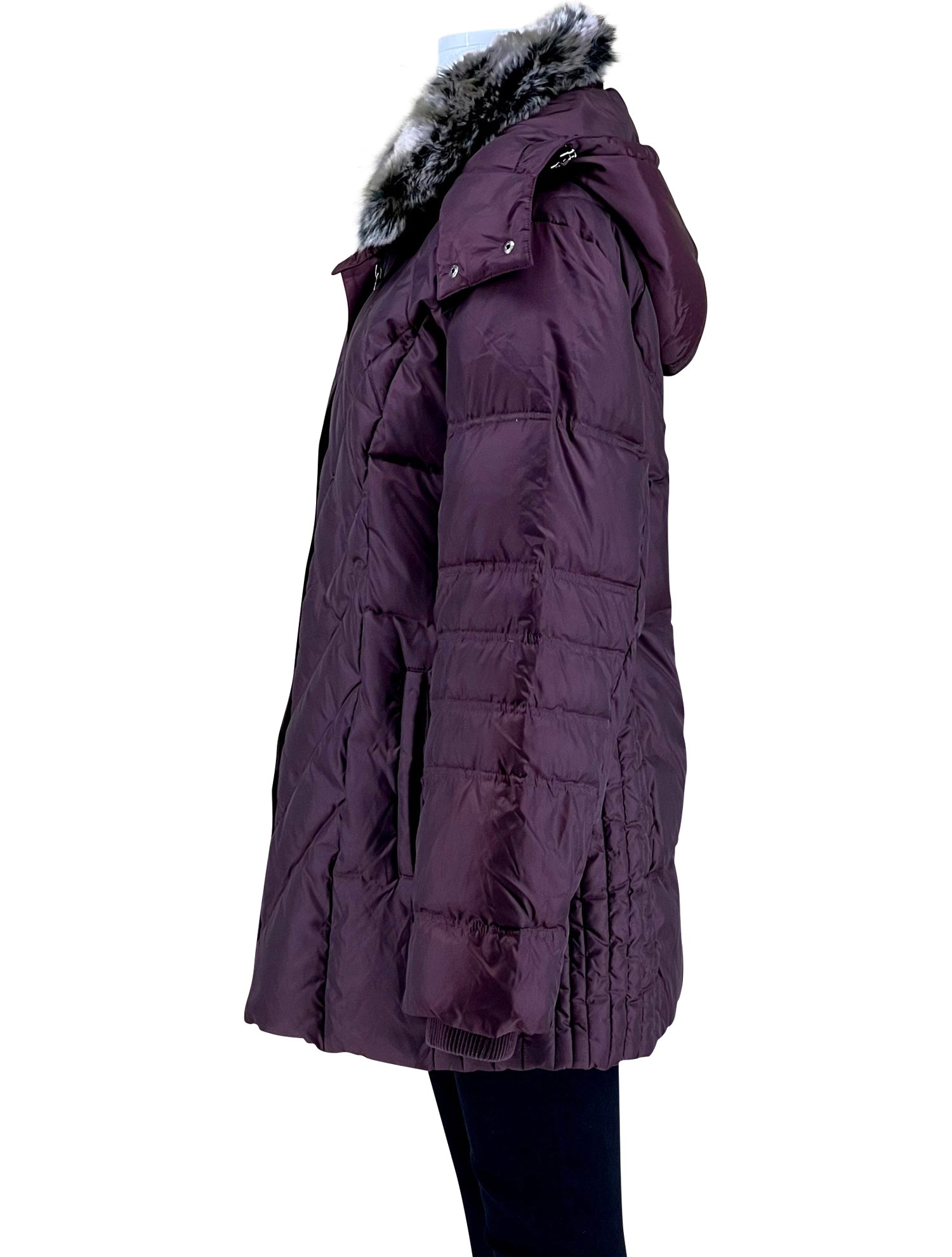 London Fog Quilted Down Coat