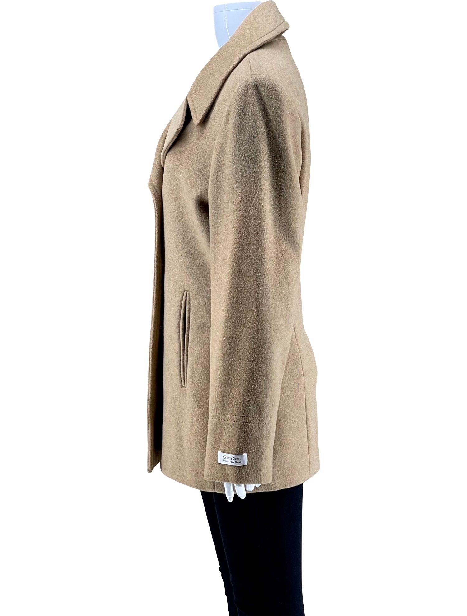 Calvin Klein Wool Dress Coat