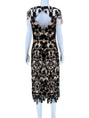 JS Collections Embroidered Lace Dress