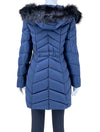 Tahari Blue Down Coat