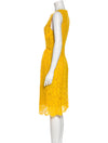 Michael Kors Yellow Lace Dress